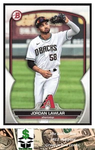 2023 Bowman Prospects #BP-92 Jordan Lawlar - Arizona Diamondbacks - Picture 1 of 2