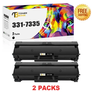 2 Pack B1160 Toner Cartridge fits Dell B1163W B1165nfw B1160 B1160W Printer - Picture 1 of 11