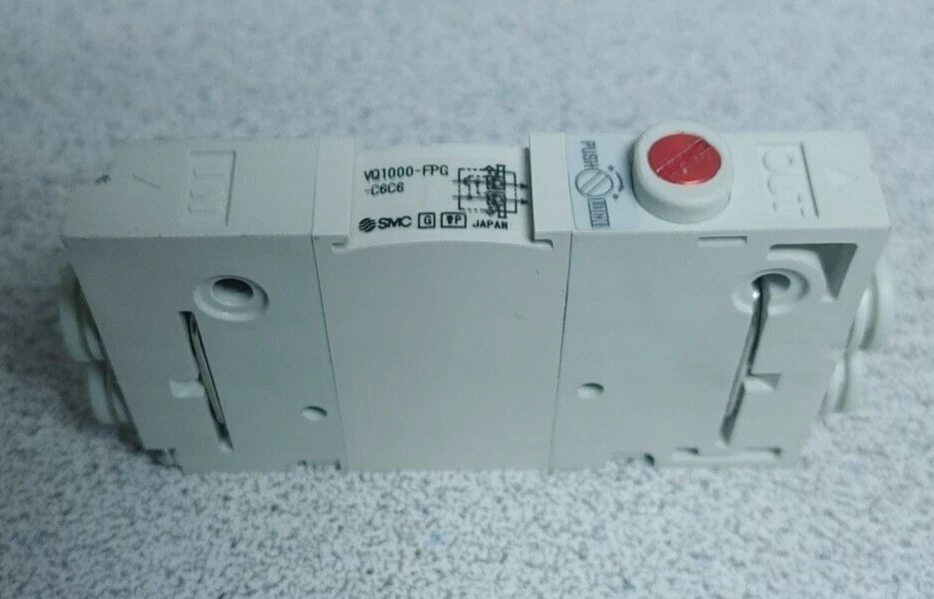 SMC VQ1000-FPG-C6C6 PNEUMATIC VALVE CHECK BLOCK NEW!! QUANTITY!! WOW!! - Image 1 of 1