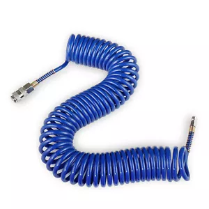 Druckluft Spiralschlauch PU 10m Druckluftschlauch 8x5 mm Kompressor Schlauch - Bild 1 von 7