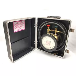Aeroquip Meriam 1126 Portable Master Meter Differential Pressure Gauge 0-50"WC - Picture 1 of 4