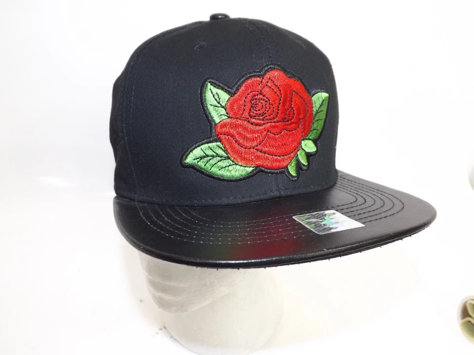 Black Hawk ACE cap Compay 🌹Red Rose Snapback Adjustable Hat - Image 1 of 4