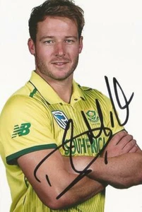 SOUTH AFRICA: DAVID MILLER SIGNED 6x4 ODI PORTRAIT PHOTO+COA - Picture 1 of 1