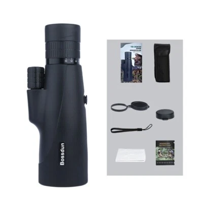 DT0035 10-30X HD Monocular Telescope 22mm Eyepiece 50mm Objective Lens IP56 my1 - Image 1 of 2
