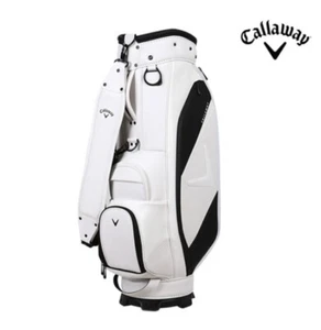 Callaway Mcway Caddie Bag 2024 Men's Golf 9" 5Way Stand Ups/Ems White - Picture 1 of 7