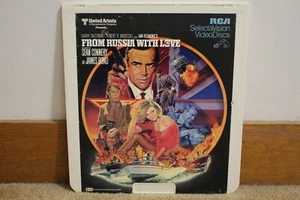 James Bond 007 1962 FROM RUSSIA WITH LOVE RCA Selectavision VideoDisc 1981 - Bild 1 von 2