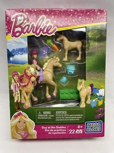 Mattel MEGABLOCKS BARBIE DAY AT THE STABLES SET Accessories - Picture 1 of 2