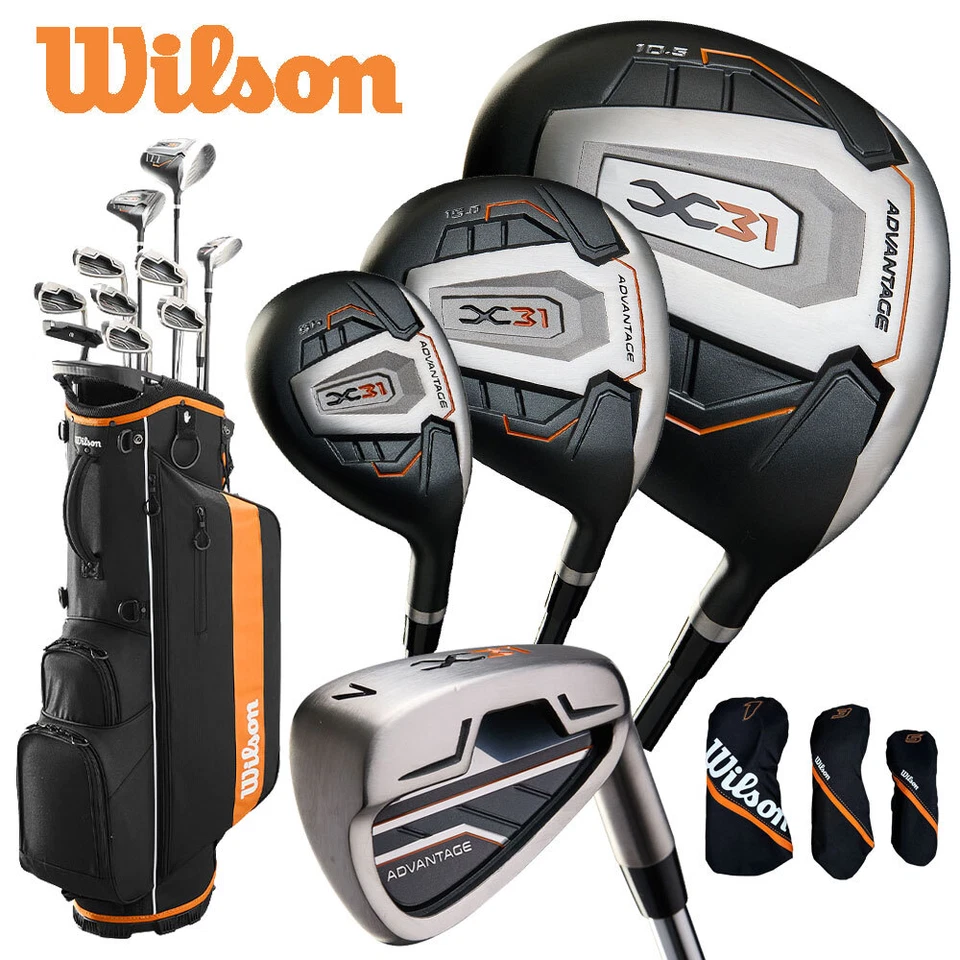 Wilson X-31 Advantage Men's Golf Package Set +1'' Longer - NEW! 2025 - Image 1 of 4