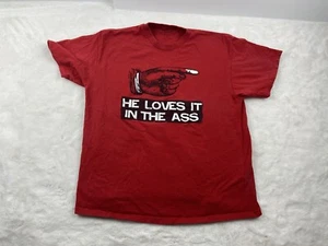 Spencer's Novelty Vintage Shirt Men's XL T Shirt He Loves It - Picture 1 of 4
