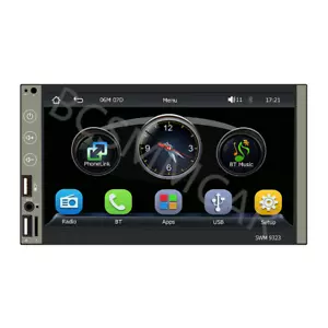 Reproductor de MP5 doble 2Din para automóvil radio estéreo pantalla táctil Android enlace espejo automático - Imagen 1 de 21