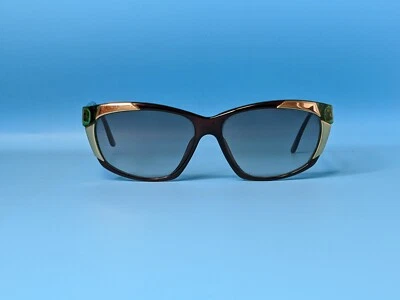 LUNETTES DE SOLEIL RECTANGULAIRES VINTAGE ZEISS MULTICOLOR ACÉTATE MADE GERMA... - Bild 1 von 4