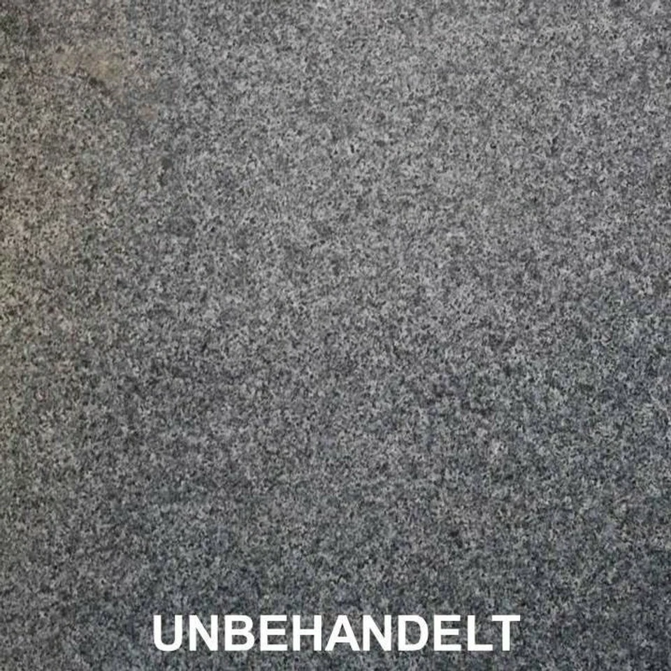 Trittplatte Granit Dunkel rauh Durchmesser 30cm rund ca. 3cm stark 2. Wahl - Bild 1 von 1