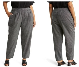 Eileen Fisher Womens Pull on Knit Pants Size M -Ankle Cropped - - Picture 1 of 6