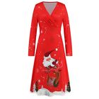 Christmas Dresses Cute Winter Themed Dresses Holiday Outfits for Womens