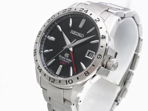 Seiko Grand Seiko Automatic GMT Sports/Travel Link Bracelet 39.4mm $4,500 LNIB - Picture 1 of 12