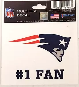 NFL New England Patriots - Decalcomania multiuso, nuova (#1 tifoso) - Foto 1 di 2
