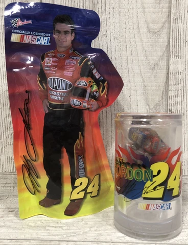 Jeff Gordon Plastic Logo Palmer Chocolate Travel Mug & Bag of Chocolates #24 Cover