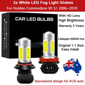 For Holden Commodore VE S1 2006~2010 Fog Light Globes Spot Driving Lamp LED Bulb - Picture 1 of 12