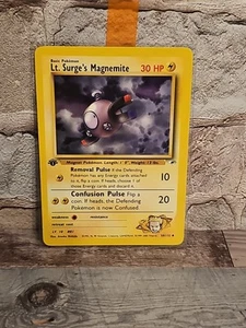 Lt. Surge's Magnemite 050/132 Gym Heroes Regular - Picture 1 of 2