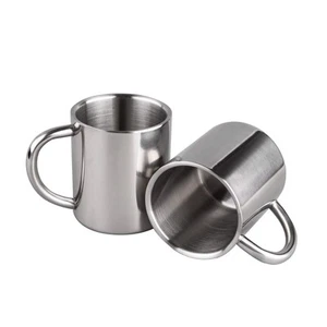 Unbreakable Mugs for Kids Double Walled Camping Coffee Mugs 7.5oz/220ml Stain - Picture 1 of 9