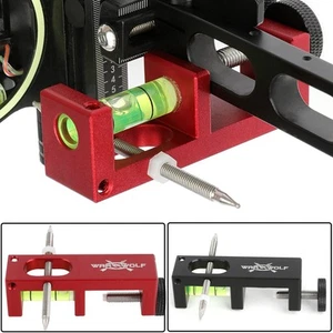 Archery Tuning Mounting Level Alloy Compound Recurve Bow Hunting Shooting - Picture 1 of 13