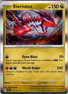 Eternatus Holo Rare SV08: Surging Sparks 141/191 NM - Bild 1 von 2