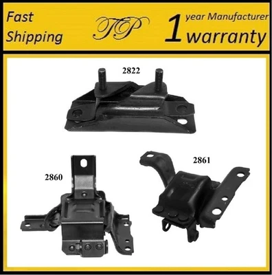 3 ШТ МОТОР И ТРАНС КРЕПЛЕНИЕ ДЛЯ 1998-2002 Ford Crown Victoria/LLINCOLN TOWN CAR 4,6 л - Изображение 1 из 4