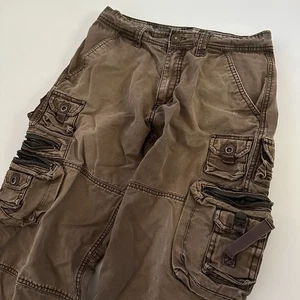 Vintage Old Navy Military Cargo Pants 30x30 Utility Baggy Loose Fit Brown Y2K Z3 - Bild 1 von 8