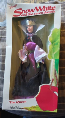 Vintage BIKIN Disney "The Queen" Snow White And The Seven Dwarfs 11.5” Doll  - Image 1 of 2