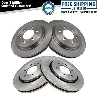 Brake Rotor Set Fits 2007-2021 Ford Expedition 2015-2020 F-150 Lincoln Navigator - Image 1 of 4
