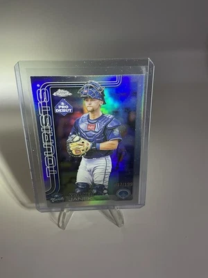Walker Janek 2025 Topps Pro Debut Refractor 37/199 Astros Prospect 1st Minor - Image 1 of 3