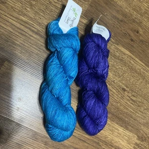 Dragonfly Fibers Mermaid Daenerys 100% Superwash Merino 2 Skeins 475 Yards Each - Picture 1 of 14