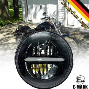 Faro LED luz de estacionamiento para Harley Sportster Indian Scout Triumph E24 5,75"" - Imagen 1 de 19