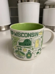 Starbucks Wisconsin Been There Series 14 oz. Mug 2018 Edition Collectible - Picture 1 of 6