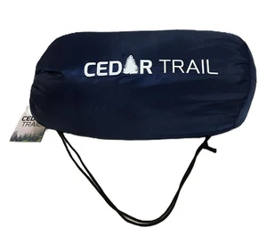Cedar Trail Sleeping Bag Blue 70" X 30"  NEW With Tags - Picture 1 of 5