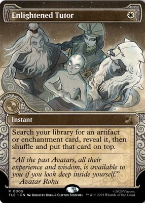 NM - Enlightened Tutor (Showcase) P Avatar: The Last Airbender: Eternal-Legal 30 - Image 1 of 2
