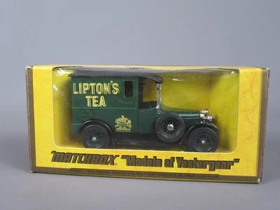D35 Matchbox Y-5 Talbot Van 1927 LIPTON'S Tea Models Of Yesteryear IN Box 1:47 - Image 1 of 4