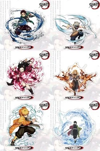 demon slayer figure Japanese anime Demon slayer figure plate, character plate - Picture 1 of 12