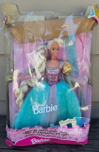 Mattel 1994 Vintage Barbie als Rapunzel Puppe (BESCHÄDIGTE VERPACKUNG) R2 - Bild 1 von 4