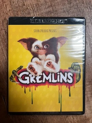 Gremlins (4K UHD + Blu-ray, 1984, Region Free) *NEW/SEALED* - Image 1 of 3