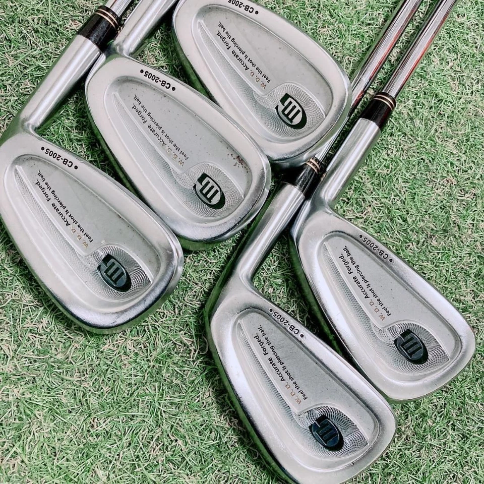 Miura CB-2005 Iron Set 5 pcs 6-PW Forged Soft Steel Regular RH Used - Image 1 of 4