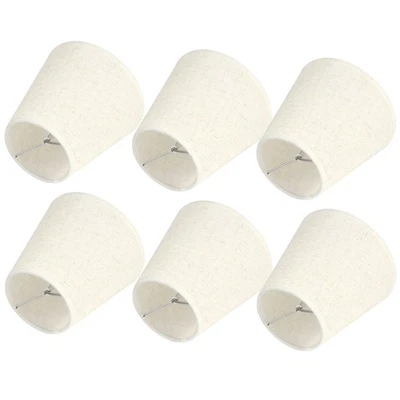 6PCS Nordic Simple Cloth Lamp Shades Art Decor Light Shade Lampshades☚ - Image 1 of 4