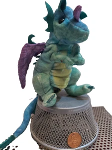 colorful Dragon - RARE - Stunning Cute Toys Medium Plush Toy - Picture 1 of 4