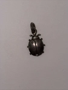 Marienkäfer Anhänger Charm in 925 Sterling Silber Insekt Natur für Armband Halskette - Bild 1 von 4