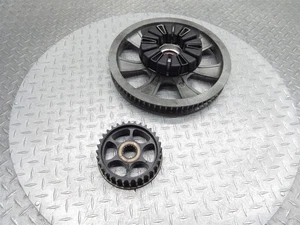 Piñones polea correa delantera trasera Kawasaki Vulcan 1700 Vaquero VN1700 2012 11-13 - Imagen 1 de 9