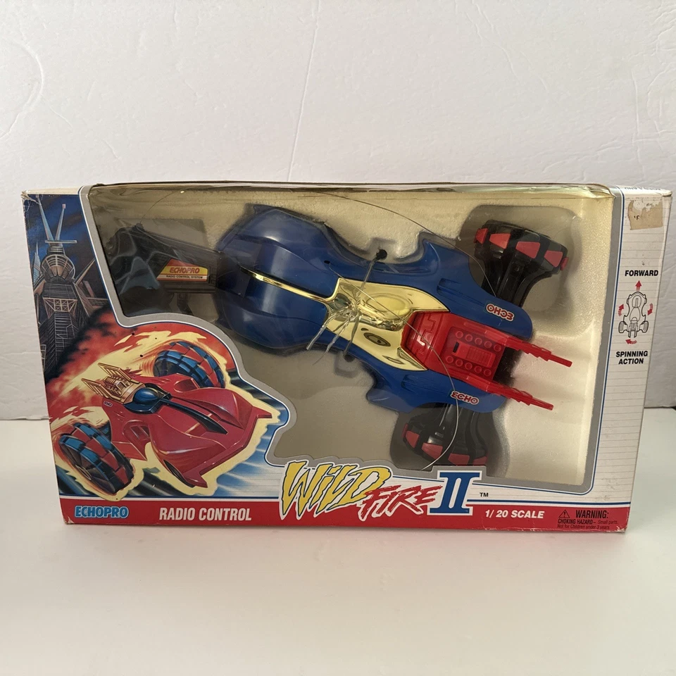 Echo Pro.  Radio Controller. Wild Fire II. 1/20 Scale. Blue Color.1996 No. 90178 - Image 1 of 4