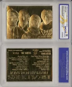 BEATLES * A LA VENTA * ÁLBUM TARJETA DE ORO 23KT - GEMA GRADUADA - COMO NUEVA 10 - Imagen 1 de 2
