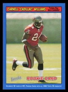 "Cadillac"" Williams 2005 bazooka Carnell #197 fútbol americano Tampa Bay Buccaneers - Imagen 1 de 2