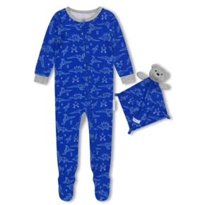 Mono Max&Olivia Baby Boys ajuste ceñido de una pieza a juego Blankie azul talla 18M - Imagen 1 de 1