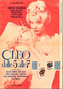 Cléo de 5 à 7, Agnès Varda, REPRO AFFICHE CINEMA VINTAGE (60X80) - Photo 1/1